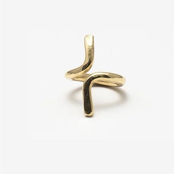 Watersandstone Jewelry - Watersandstone Wanderer Brass Ring size 8